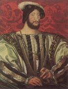 Jean Clouet Francis i,King of France oil painting on canvas